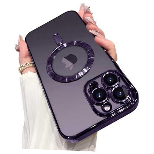 Phone Case Made for iPhone 14 Pro Max (6.7 Inch) with Camera Lens Purple