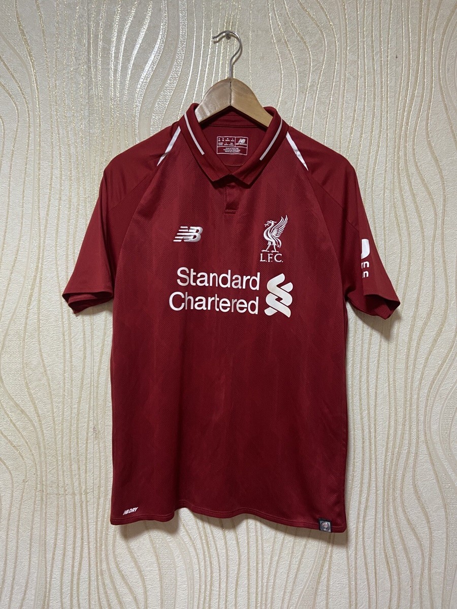 LIVERPOOL 2018 2019 HOME SHIRT JERSEY NEW BALANCE MT830000 sz M