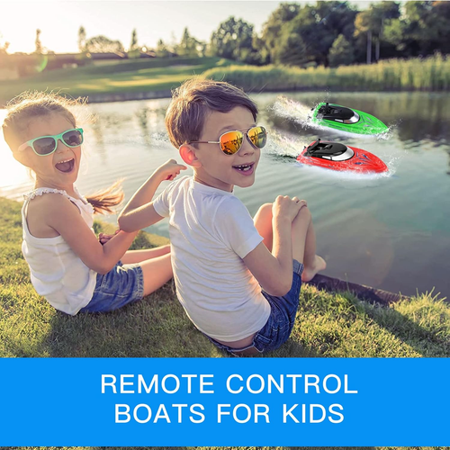 2PACK RC Boat,Remote Control Boats for Kids and Adults,10Km/H 2.4G High Speed Re - Picture 6 of 7