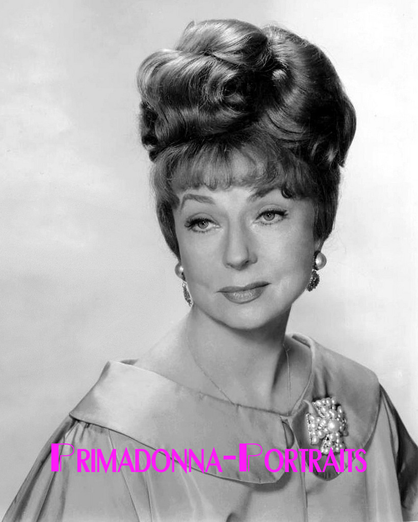 AGNES MOOREHEAD 8X10 Lab B&W Photo 1960s 