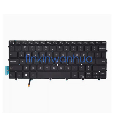 FOR Dell XPS 13-9370 9317 9380 9305 7390 P82G US English Backlit