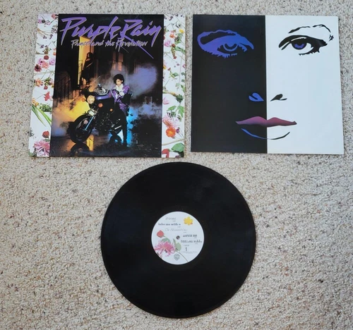 Vintage Prince and the Revolution Purple Rain Vinyl Record Warner Bros 26110-1