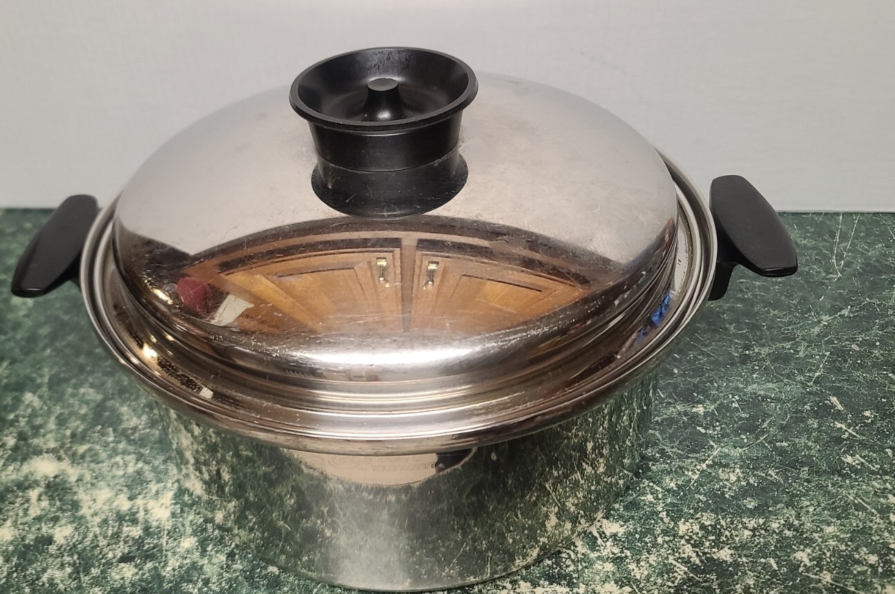 Townecraft Chef's Ware 6.5 Qt Stockpot T304 Stainless Dutch Oven With Lid eBay