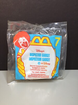 1999 Inspector Gadget McDonald's Happy Meal Toy #7 Secret Communicator NIP