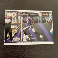 2007 Upper Deck Mark Clayton Baltimore Ravens #15