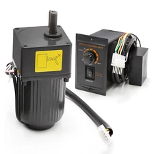 15W 5K AC110V 270RPM Adjustable Gear Reducer Motor with Speed Controller