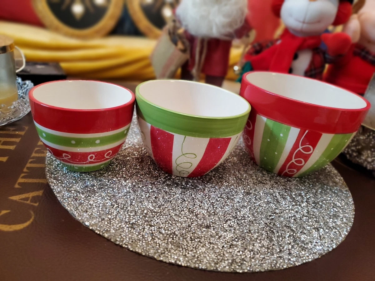 Christmas serving bowls cheap