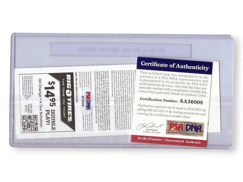 Chris Taylor Signed Autographed Ticket Dodgers "1st MLB HR" 7/15/16 PSA 8A36008 - Picture 2 of 2