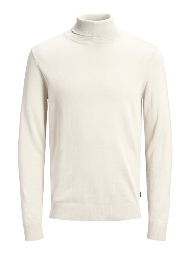 Sudadera suéter fino de cuello vuelto de hombre JACK & JONES LANGARM JJEEMIL - Imagen 26 de 56