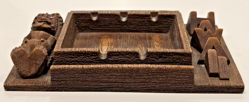 Cenicero Hawaiano Hip Estilo Tiki con Joya Kuuipo Dios del Amor De Colección Hawaiano 1971 - Imagen 6 de 6