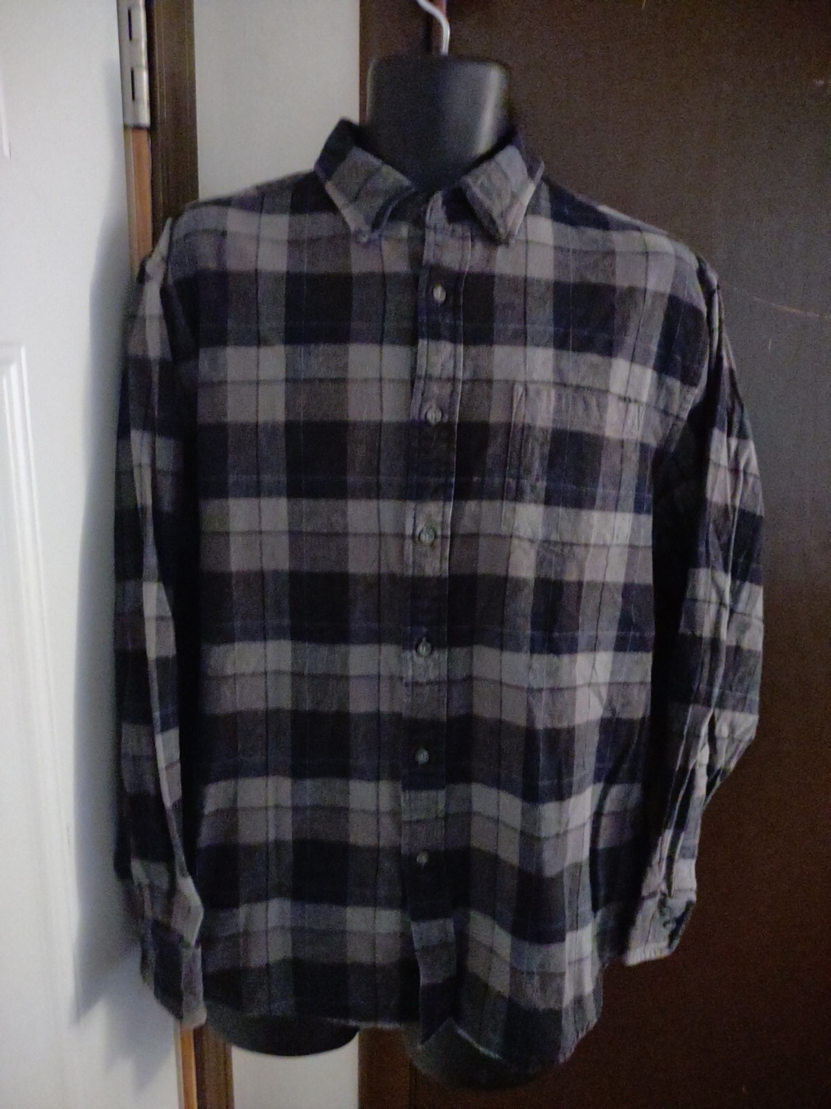 Pendleton Mason Plaid Button Up Flannel Shirt Men… - image 1