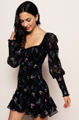 mint blue mini dress Miss Lola