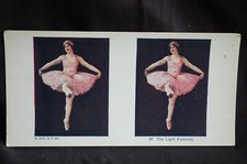 Stereo pair 1925 A. C. Co. No.59 Original stereo image some people ballerina 79