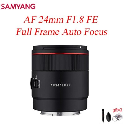 Samyang AF 24mm FE Lens For Sony FE A7RIII A7 Camera Full