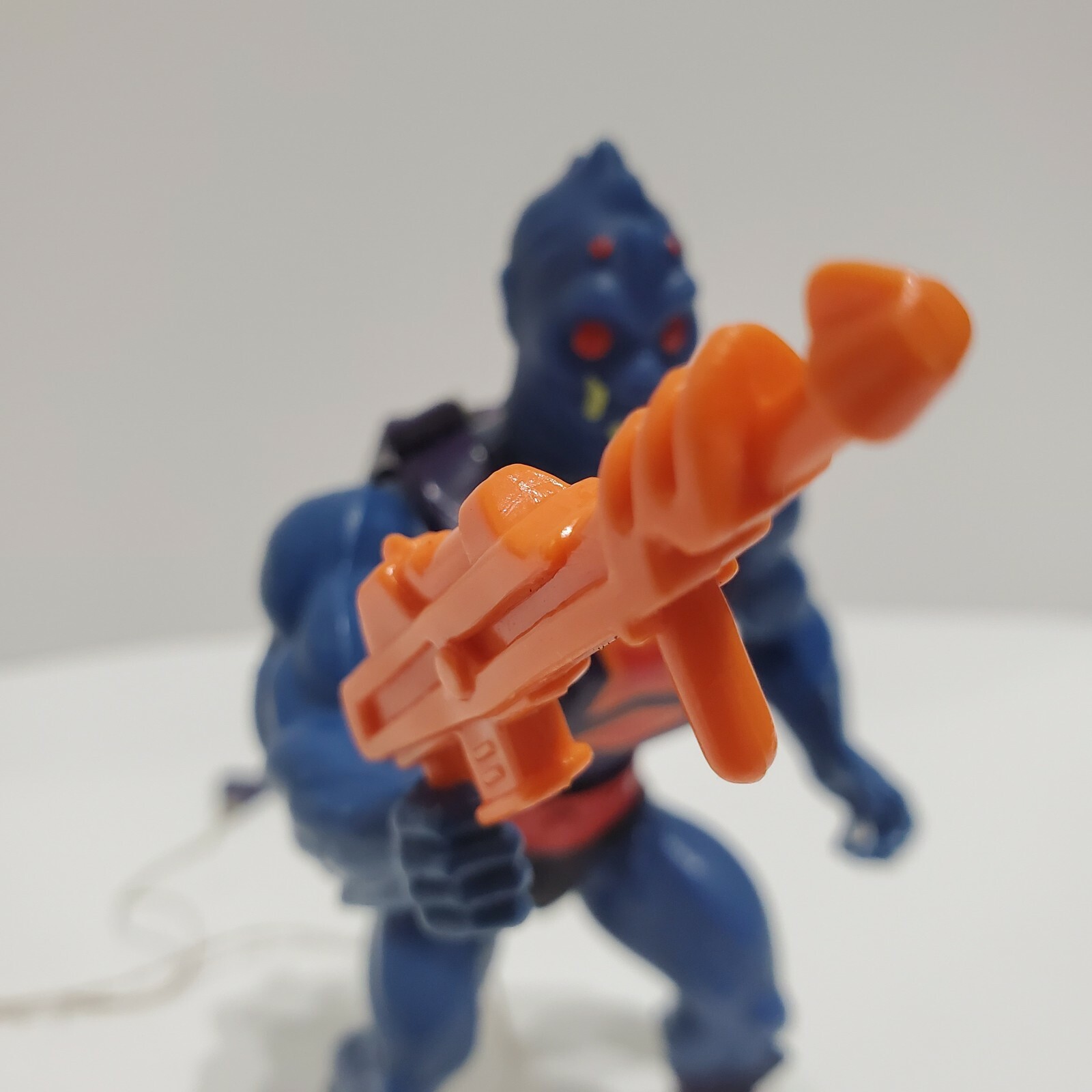 MOTU, stor, Masters of the Universe, vintage, figure, gun, HeMan