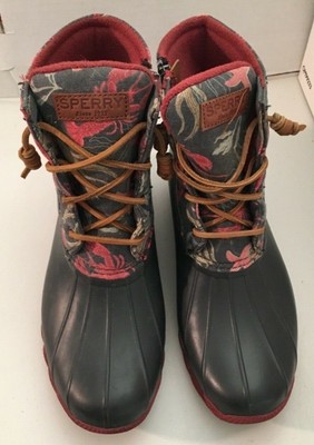 sperry duck boots womens size 9