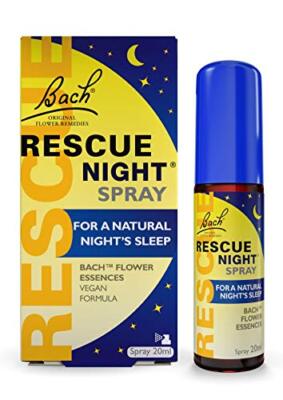  Rescue Night Spray (20 ml): Ihre natürliche Lösung für erholsamen Schlaf