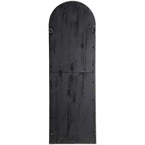 Uttermost Amiel Traditional Metal Arched Mirror in Maple Brown/Gold - Picture 3 of 5