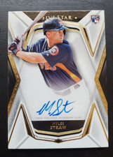 2019 Topps Five Star Myles Straw RC Auto #FSA-MS Houston Astros