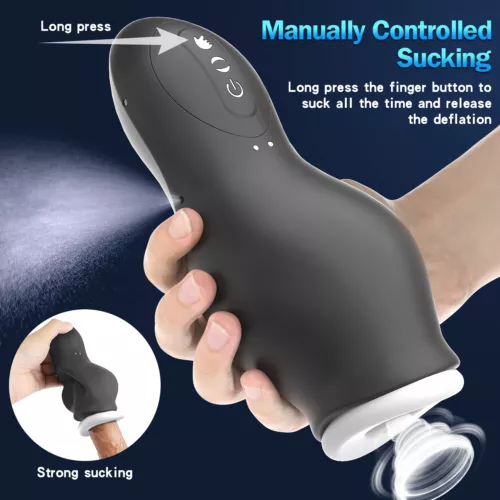 Male Masturbaters Automatic HandsFree Sucking Mastubator Cup Sex Toys for Men - Bild 13 von 16