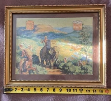 1933 Lipton Tea Puzzle Framed