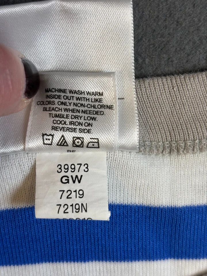 Top de pijama Star Wars by Hanna Andersson a rayas blancas y azules RD-D2 talla 14 algodón Foto 4 de 4