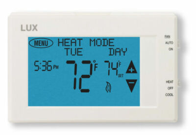 2 Lux TX9600TS Programmable Thermostats | eBay