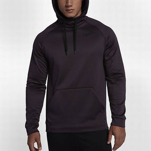 Nike Big & Tall Therma Men's Port Wine Purple Fleece Lined Pullover Hoodie | eBay