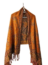 Serenita Pashmina Shawl Wrap – Soft, Elegant, Worn Once, Excellent Condition Lrg