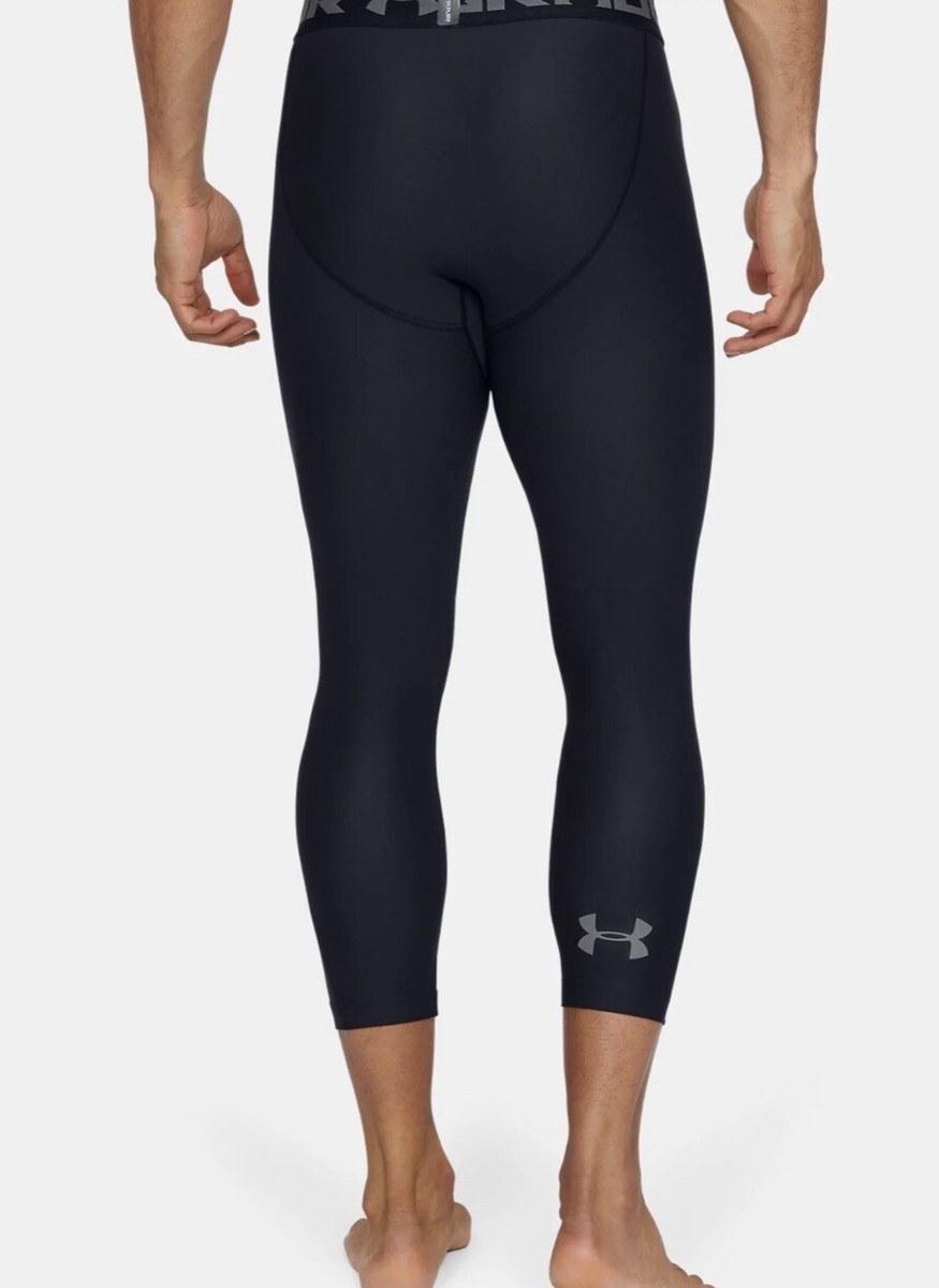 Under Armour タイツ Men's Jock Under Armour 3/4 Spandex Tights Compression Pants Black