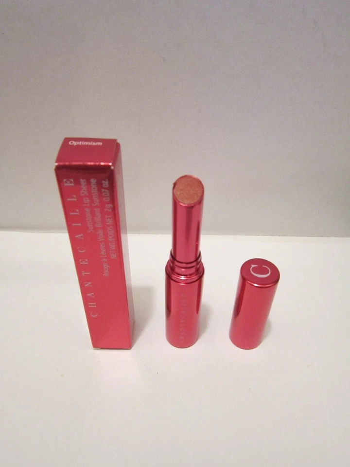 BNIB CHANTECAILLE SUNSTONE LIP SHEER~OPTIMISM~SHEER PLUM - Image 2 of 2