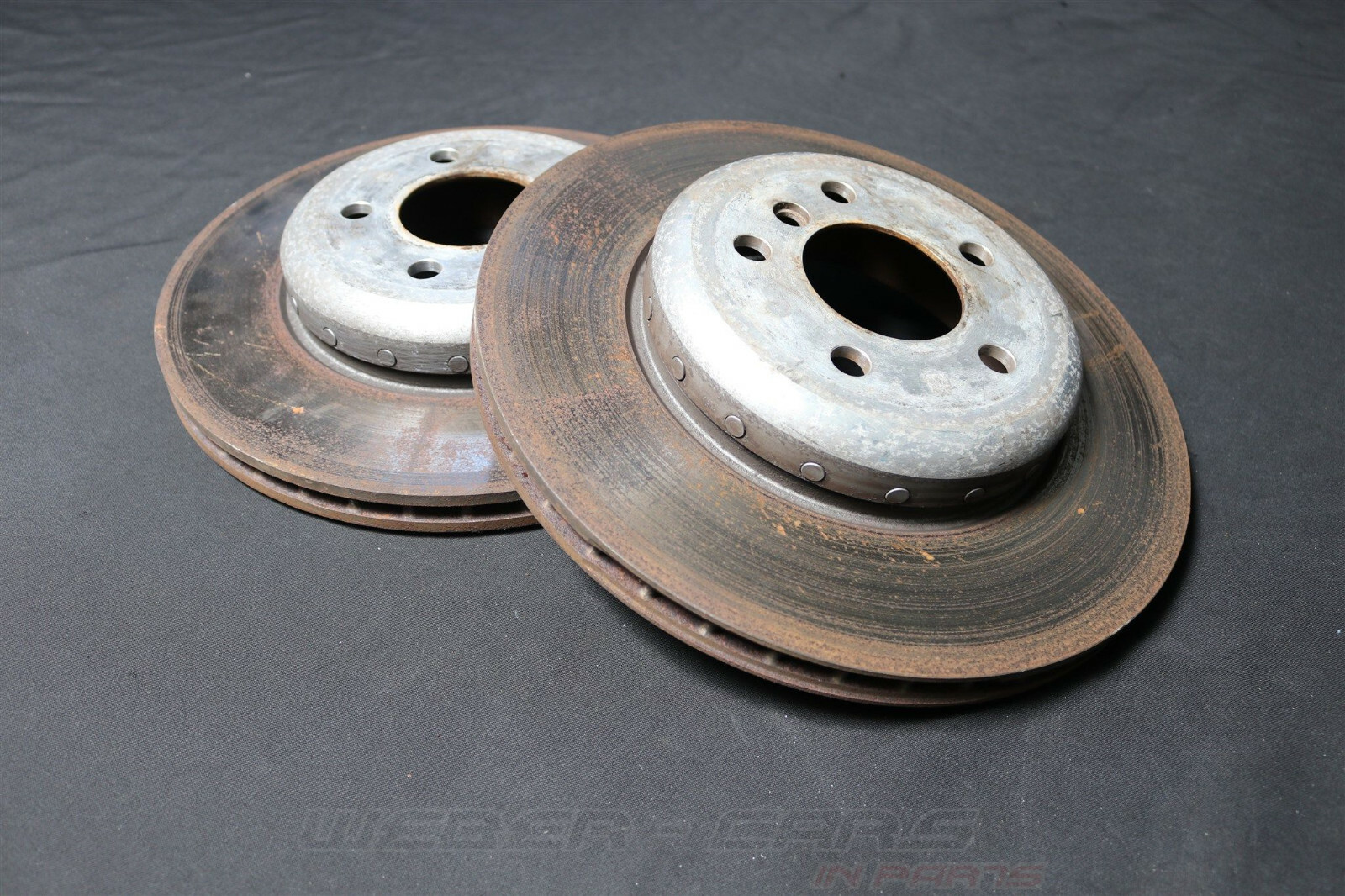 6775289 Brake Discs Rear 345X24 Incl. Pads BMW 5er Gt F07 7er F01  