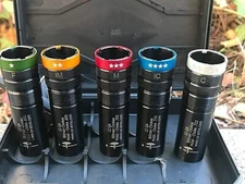 Beretta Benelli extended MOBIL none ported Black&Color choke 5-set 12 Ga Billman