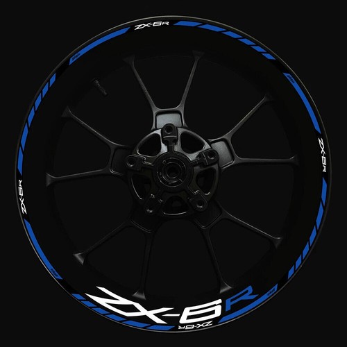 For Kawasaki ZX-6R zx6r Wheel Hub Rim Decorative Decal Reflective Sticker - Picture 5 of 20