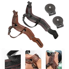 Universal Release Leather Wrist Strap Hand Grip Hand Strap for DSLR Camera