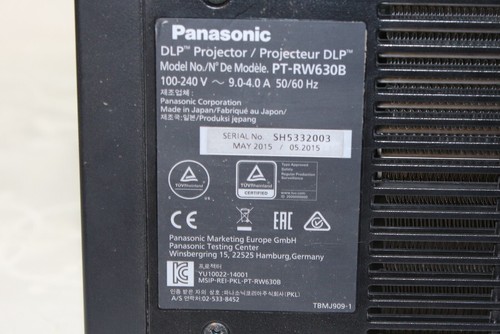 *Panasonic PT-RW630+Objektiv*Laser DLP Projektor Beamer 6000Lumen projector HDMI - Bild 12 von 12