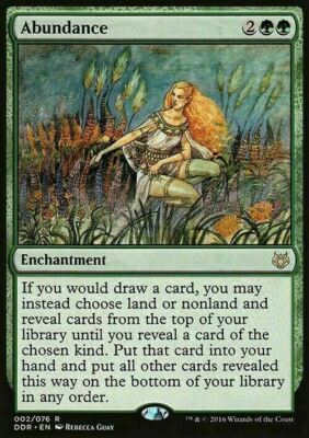 Abundance ~ Duel Decks [ EX ] [ Magic MTG ]