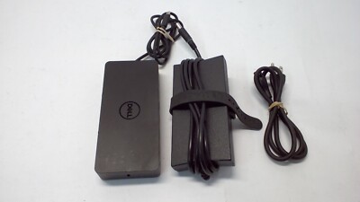 Dell Universal Dock D6000 USB-C Triple 4K w/ 130W AC - No USB3.0 adapter plug