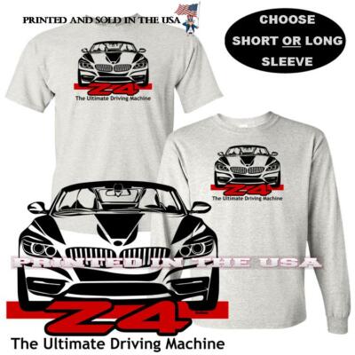 BMW Z4 Convertible Ultimate Driving Machine DigiRods Koolart Cartoon Car T Shirt