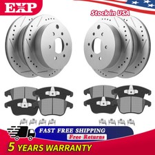 Front & Rear Brake Ceramic Pads And Rotors Kit For 2007-2014 Chevrolet Tahoe