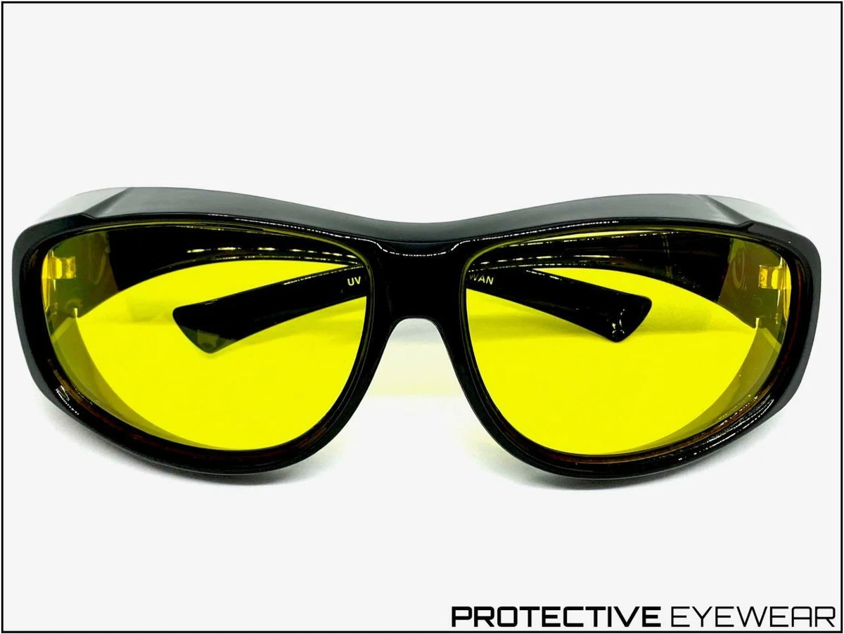 Lunette jaune de protection id ale pour conduire la nuit Lapeyre