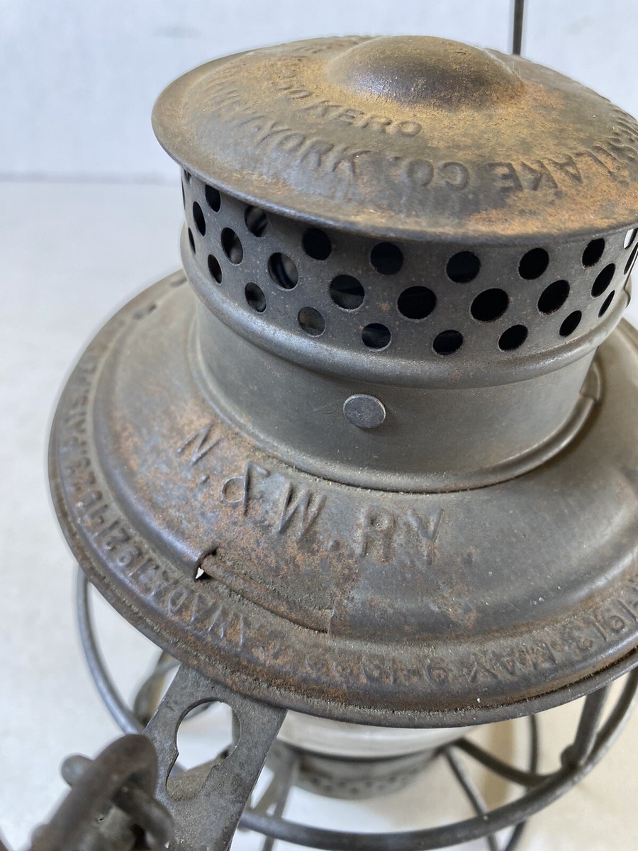 Train Railroad Lantern N.&W.RY. Adlake Kero No 250 Norfolk Western