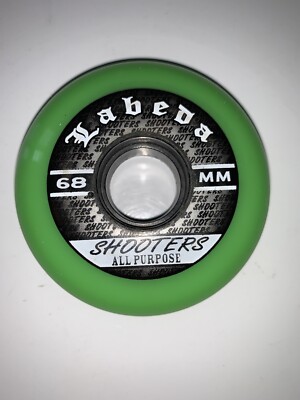 Labeda Shooters 68mm All Purpose InLine Skate Wheel Green