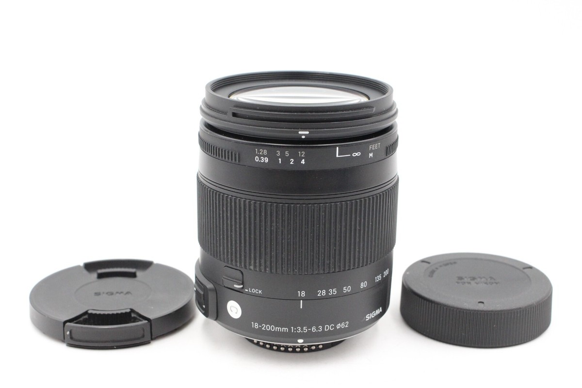 MINT SIGMA 18-200mm F/3.5-6.3 DC MACRO OS HSM Contemporary For