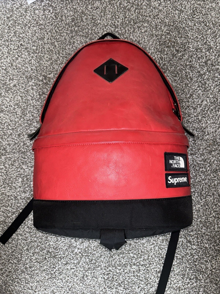 Supreme x the north face Leather Backpack | eBay 