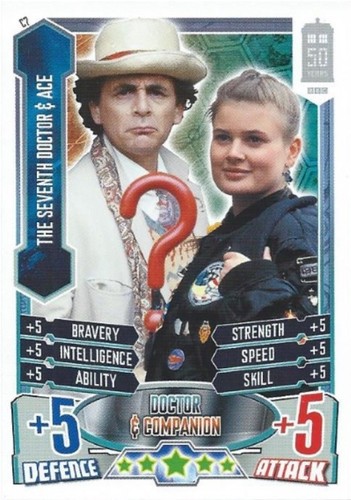 TOPPS DOCTOR WHO ALIEN ATTAX 50th Anniversary Edition single trading cards - Picture 38 of 58