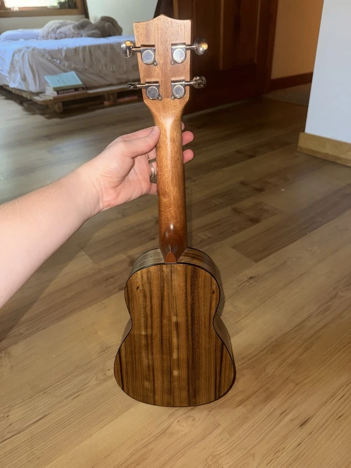 Kala Pacific Walnut Soprano Ukulele – Natural Finish – Model KA-PWS - Image 4 of 4