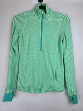 Lululemon Forthright Green Jacket 1/4 Zip size 4.