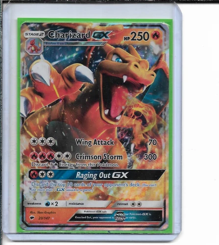 Pokemon Burning Shadows Charizard GX #20/147 NM