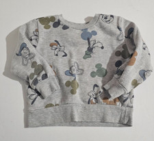 Sudadera Disney Junior Mickey Mouse Niño Pequeño Talla 2T Gris Todos los Personajes